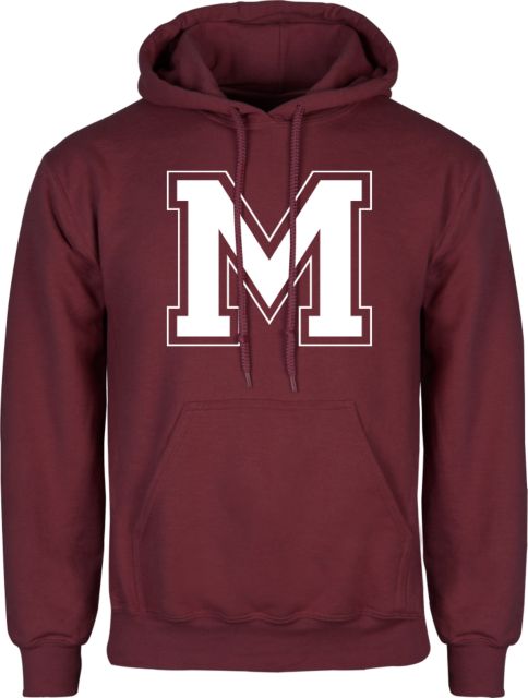 Morehouse College Fleece Hoodie Letter Mark - ONLINE ONLY