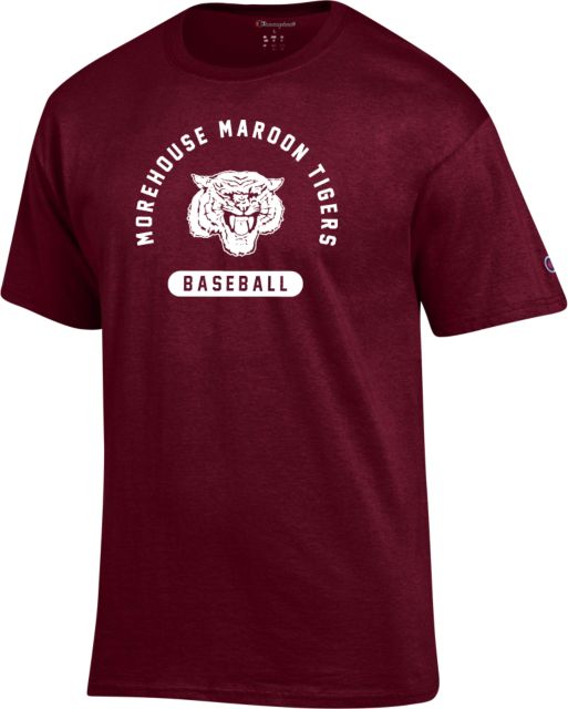 Morehouse College Champion T Shirt Baseball - ONLINE ONLY
