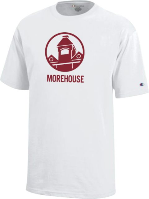 Morehouse College Youth Champion Short Sleeve Tee University Mark Stacked - ONLINE ONLY