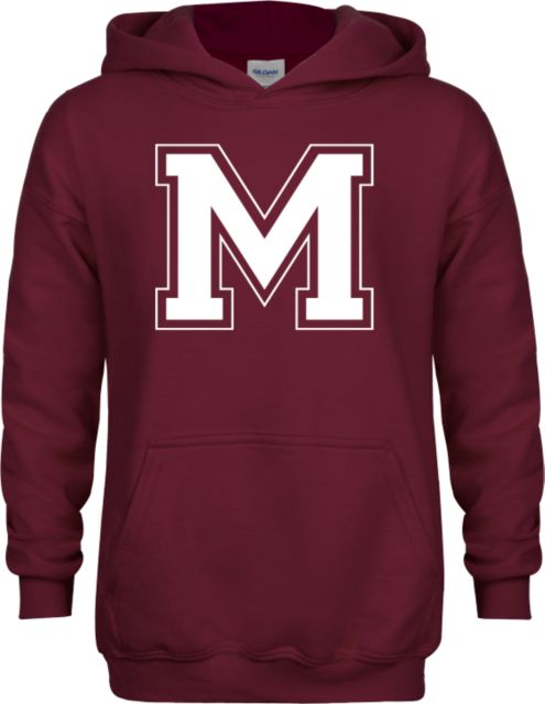 Morehouse College Youth Fleece Hoodie Letter Mark - ONLINE ONLY