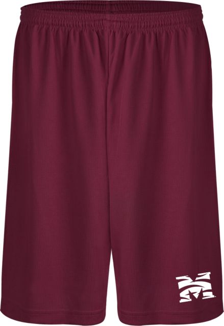 Morehouse College Performance Classic 9 Inch Short Tiger M - ONLINE ONLY