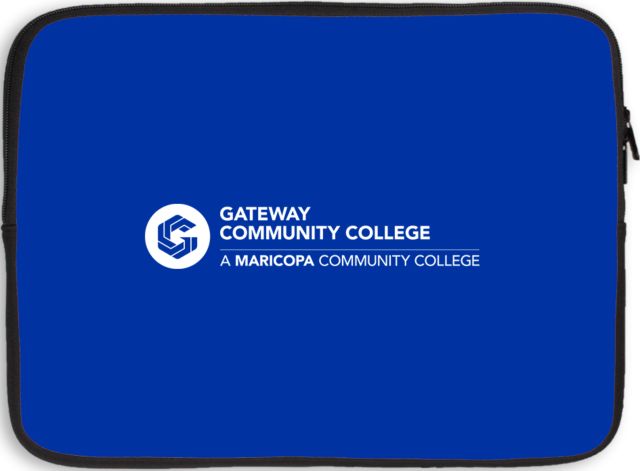 GateWay 15 inch Neoprene Laptop Sleeve Primary Mark ONLINE ONLY