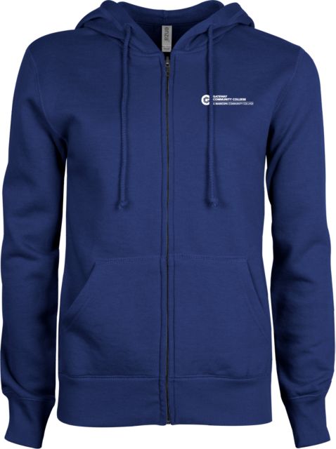 GateWay ENZA Ladies Fleece Full Zip Hoodie Primary Mark - ONLINE ONLY