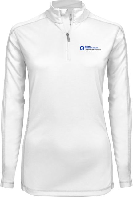 GateWay Ladies Syntrel Interlock 1/4 Zip Primary Mark - ONLINE ONLY