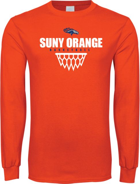 SUNY County CC Long Sleeve T Shirt Basketball Design - ONLINE ONLY