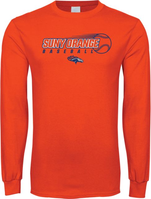 SUNY County CC Long Sleeve T Shirt Baseball Design - ONLINE ONLY