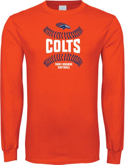 SUNY County CC Long Sleeve T Shirt Softball Design - ONLINE ONLY