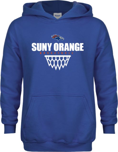 SUNY County CC Youth Fleece Hoodie Basketball Design - ONLINE ONLY