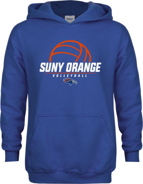 SUNY County CC Youth Fleece Hoodie Volleyball Design - ONLINE ONLY