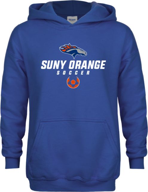 SUNY County CC Youth Fleece Hoodie Soccer Design - ONLINE ONLY