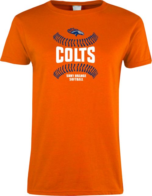 SUNY County CC Ladies T Shirt Softball Design - ONLINE ONLY