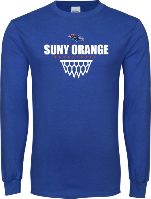 SUNY County CC Long Sleeve T Shirt Basketball Design - ONLINE ONLY
