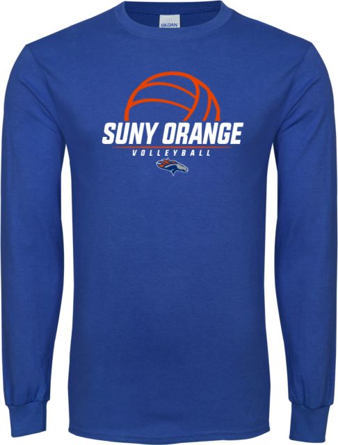 SUNY County CC Long Sleeve T Shirt Volleyball Design - ONLINE ONLY