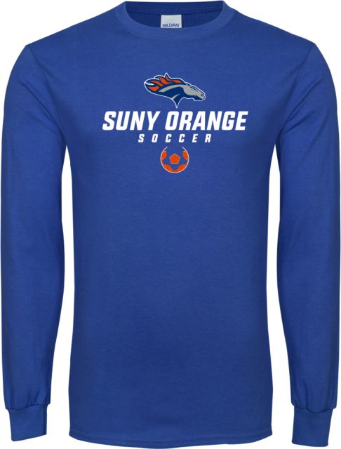 SUNY County CC Long Sleeve T Shirt Soccer Design - ONLINE ONLY