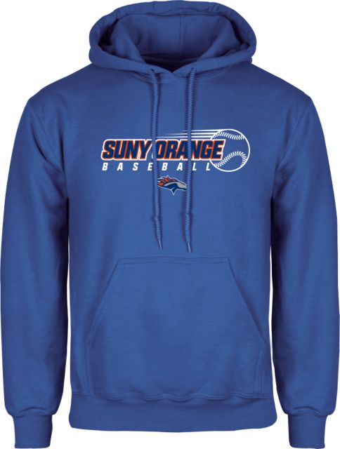 SUNY County CC Fleece Hoodie Baseball Design - ONLINE ONLY