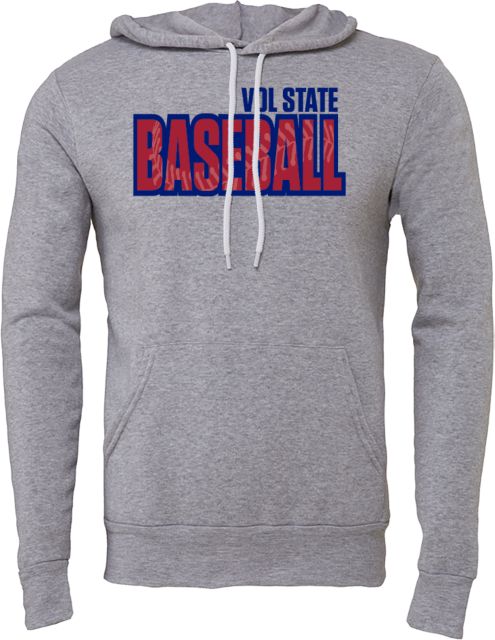 Volunteer State Bella + Canvas Fleece Hood Vol State - Baseball Seams - ONLINE ONLY