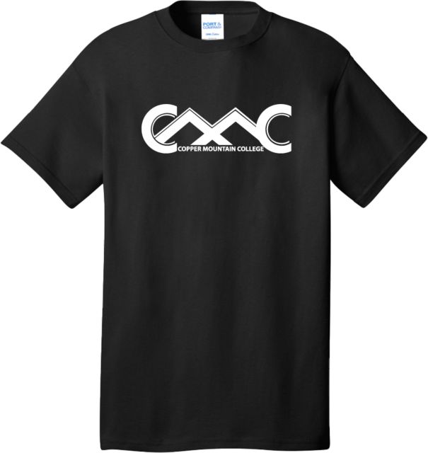 Copper Mountain Extended T Shirt Copper Mountain College Primary Mark - ONLINE ONLY