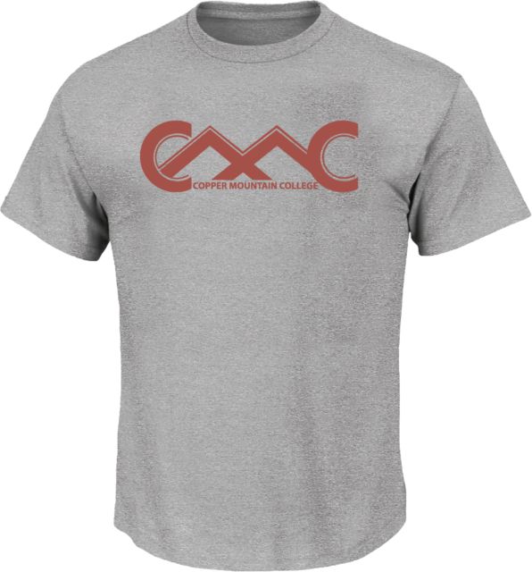 Copper Mountain Tall T Shirt Copper Mountain College Primary Mark - ONLINE ONLY