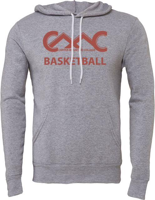 Copper Mountain Bella + Canvas Fleece Hood Copper Mountain College Basketball - ONLINE ONLY