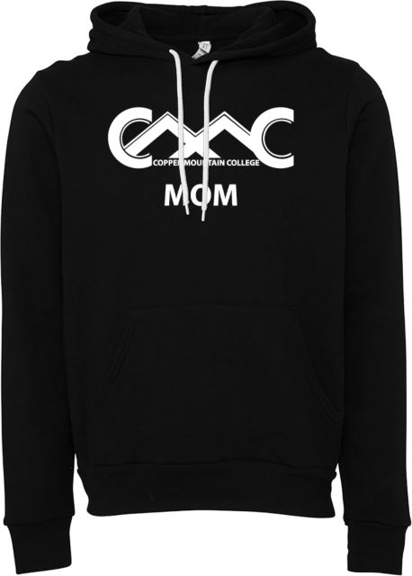 Copper Mountain Bella + Canvas Fleece Hood Copper Mountain College Mom - ONLINE ONLY