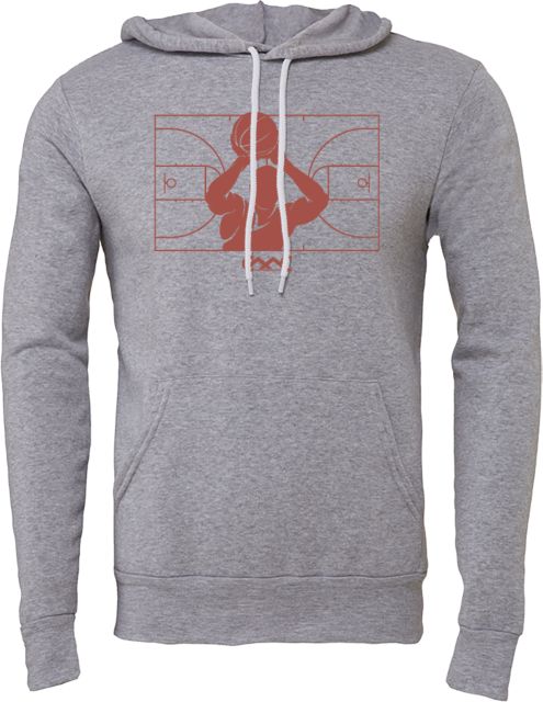 Copper Mountain Bella + Canvas Fleece Hood Copper Mountain College Basketball - ONLINE ONLY