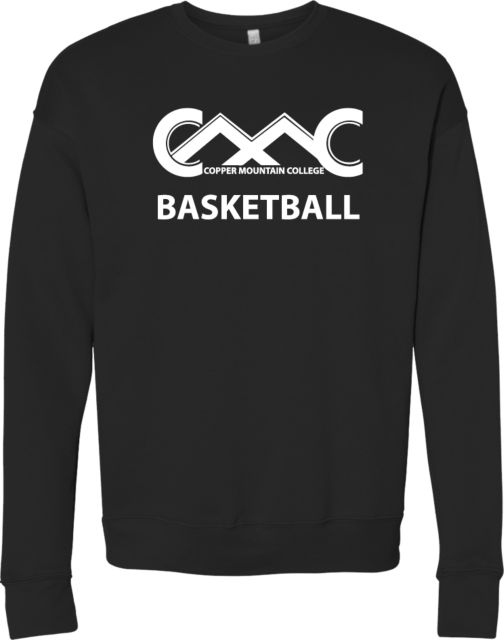 Copper Mountain Bella + Canvas Fleece Crew Copper Mountain College Basketball - ONLINE ONLY