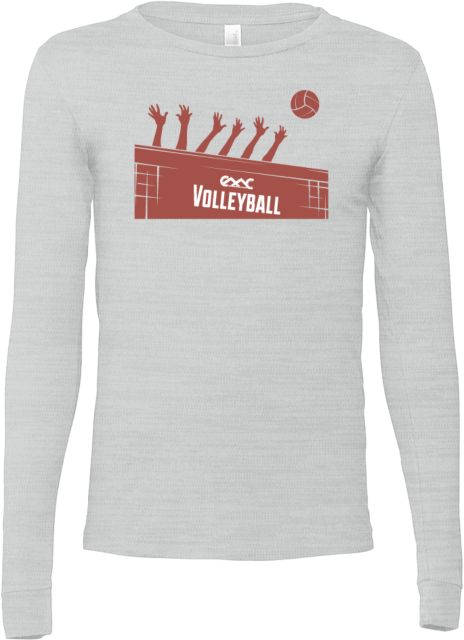 Copper Mountain Bella + Canvas Jersey Cotton Long Sleeve T Shirt Copper Mountain College Volleyball - ONLINE ONLY