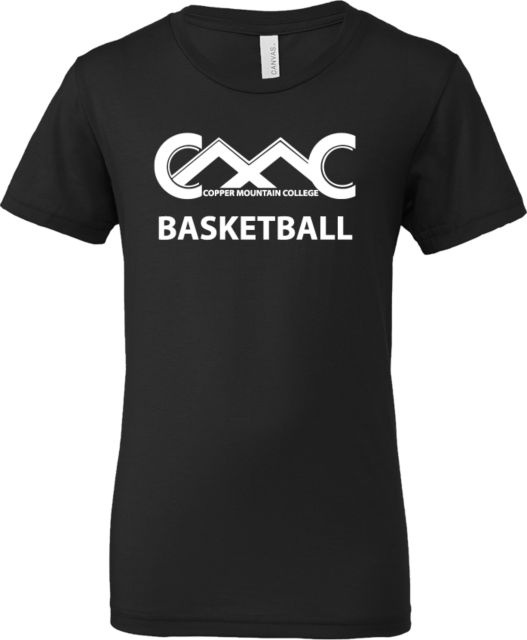 Copper Mountain Bella + Canvas Youth Jersey T Shirt Copper Mountain College Basketball - ONLINE ONLY