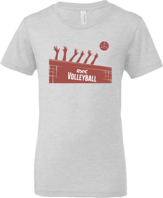 Copper Mountain Bella + Canvas Youth Jersey T Shirt Copper Mountain College Volleyball - ONLINE ONLY