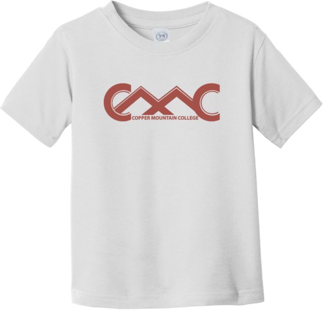 Copper Mountain Toddler T Shirt Copper Mountain College Primary Mark - ONLINE ONLY