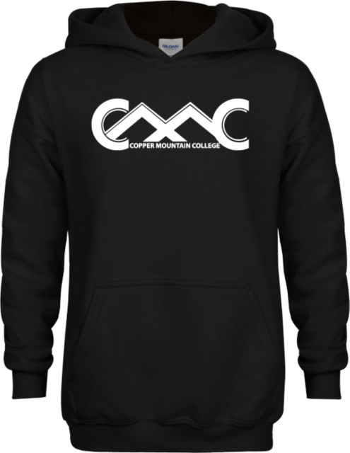 Copper Mountain Youth Fleece Hoodie Copper Mountain College Primary Mark - ONLINE ONLY