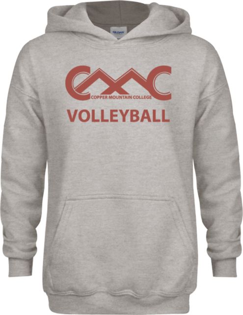 Copper Mountain Youth Fleece Hood Copper Mountain College Volleyball - ONLINE ONLY