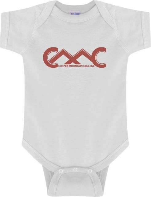 Copper Mountain Infant Bodysuit Copper Mountain College Primary Mark - ONLINE ONLY