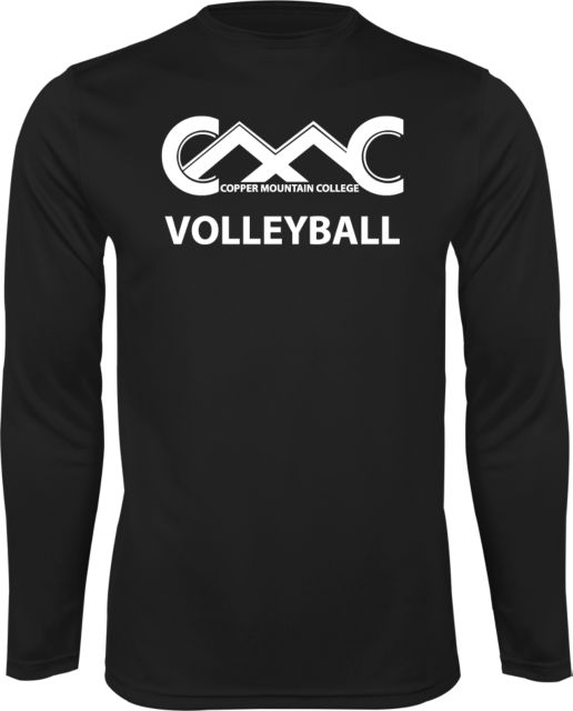 Copper Mountain Performance Long Sleeve Shirt Copper Mountain College Volleyball - ONLINE ONLY