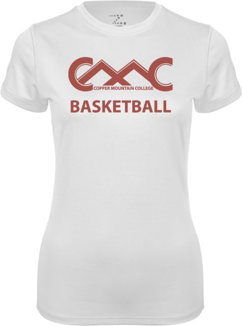 Copper Mountain Womens Performance Tee Copper Mountain College Basketball - ONLINE ONLY