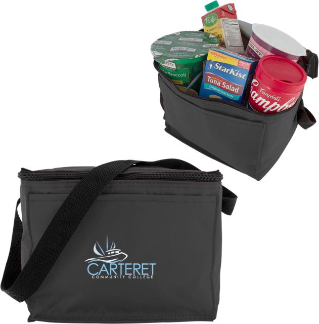 Carteret Six Pack Cooler Primary Mark - ONLINE ONLY