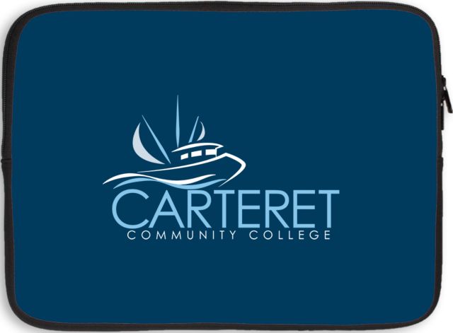 Carteret 15 inch Neoprene Laptop Sleeve Primary Mark - ONLINE ONLY