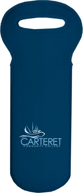 Carteret Full Color Wine Tote Primary Mark - ONLINE ONLY