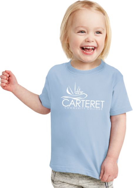 Carteret Toddler Light T Shirt Primary Mark - ONLINE ONLY