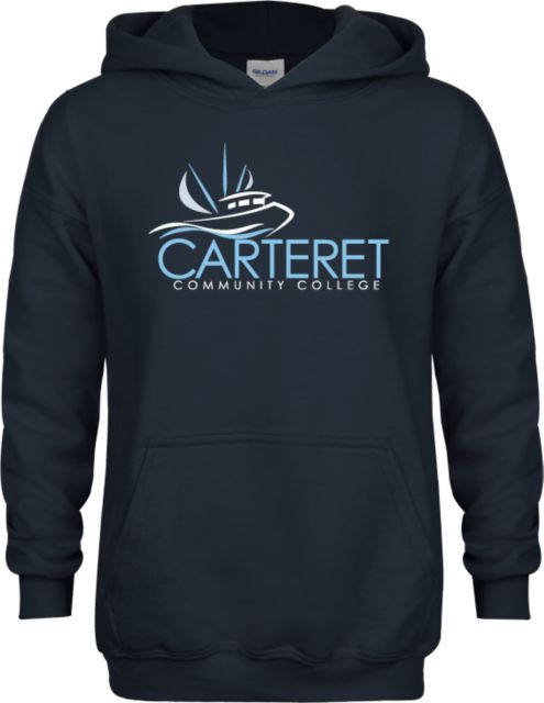 Carteret Youth Fleece Hoodie Primary Mark - ONLINE ONLY