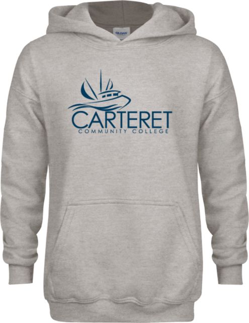 Carteret Youth Fleece Hood Primary Mark - ONLINE ONLY