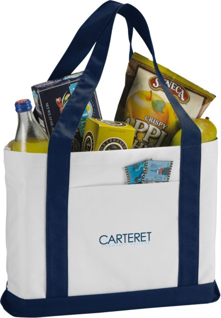 Carteret Contender Canvas Tote Wordmark - ONLINE ONLY