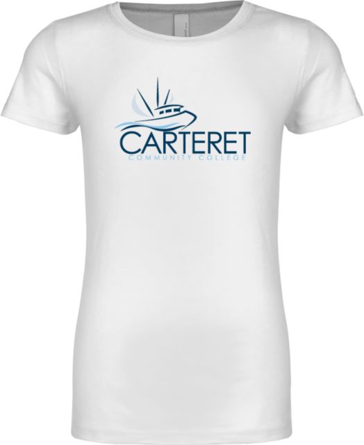 Carteret Next Level Girls Fashion Fit T Shirt Primary Mark - ONLINE ONLY