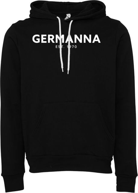 Germanna Bella + Canvas Fleece Hood Germanna Community College Primary Mark - ONLINE ONLY
