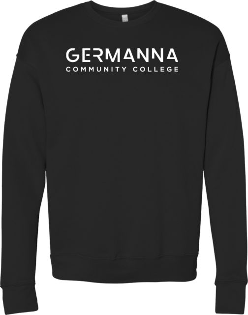 Germanna Bella + Canvas Fleece Crew Germanna Community College Primary Mark - ONLINE ONLY