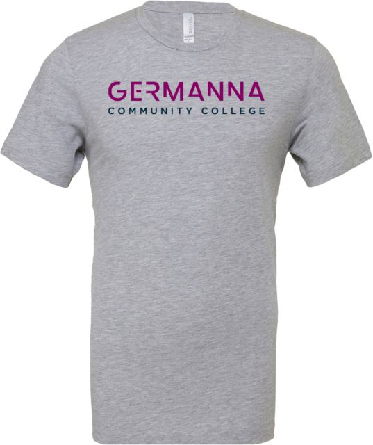 Germanna Bella + Canvas CVC T Shirt Germanna Community College Purple - ONLINE ONLY