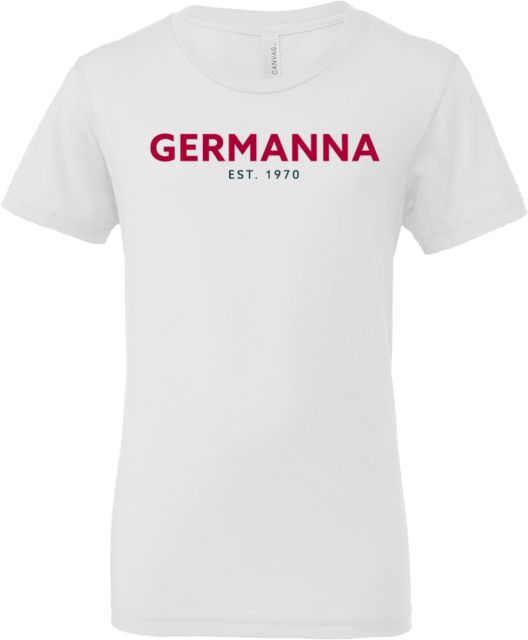 Germanna Bella + Canvas Youth Jersey T Shirt Germanna Community College Primary Mark - ONLINE ONLY