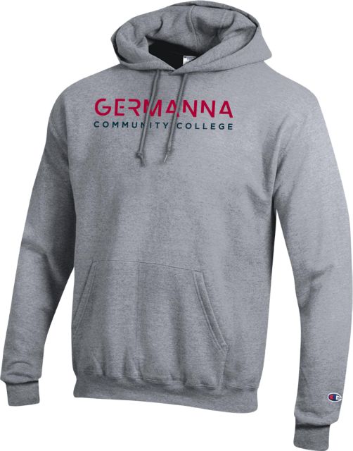 Germanna Champion Fleece Hoodie Germanna Community College Primary Mark Red - ONLINE ONLY