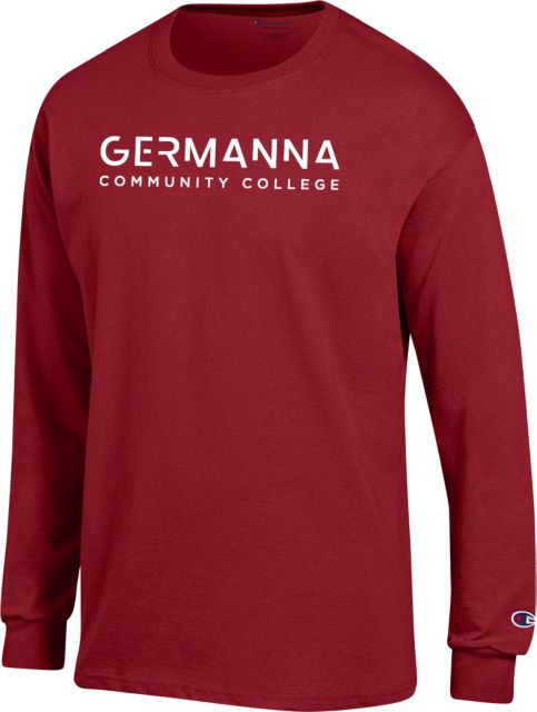Germanna Champion Long Sleeve T Shirt Germanna Community College Primary Mark - ONLINE ONLY