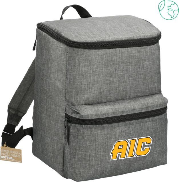 American International Excursion Recycled 20 Can Backpack Cooler AIC Primary Athletic Mark - ONLINE ONLY